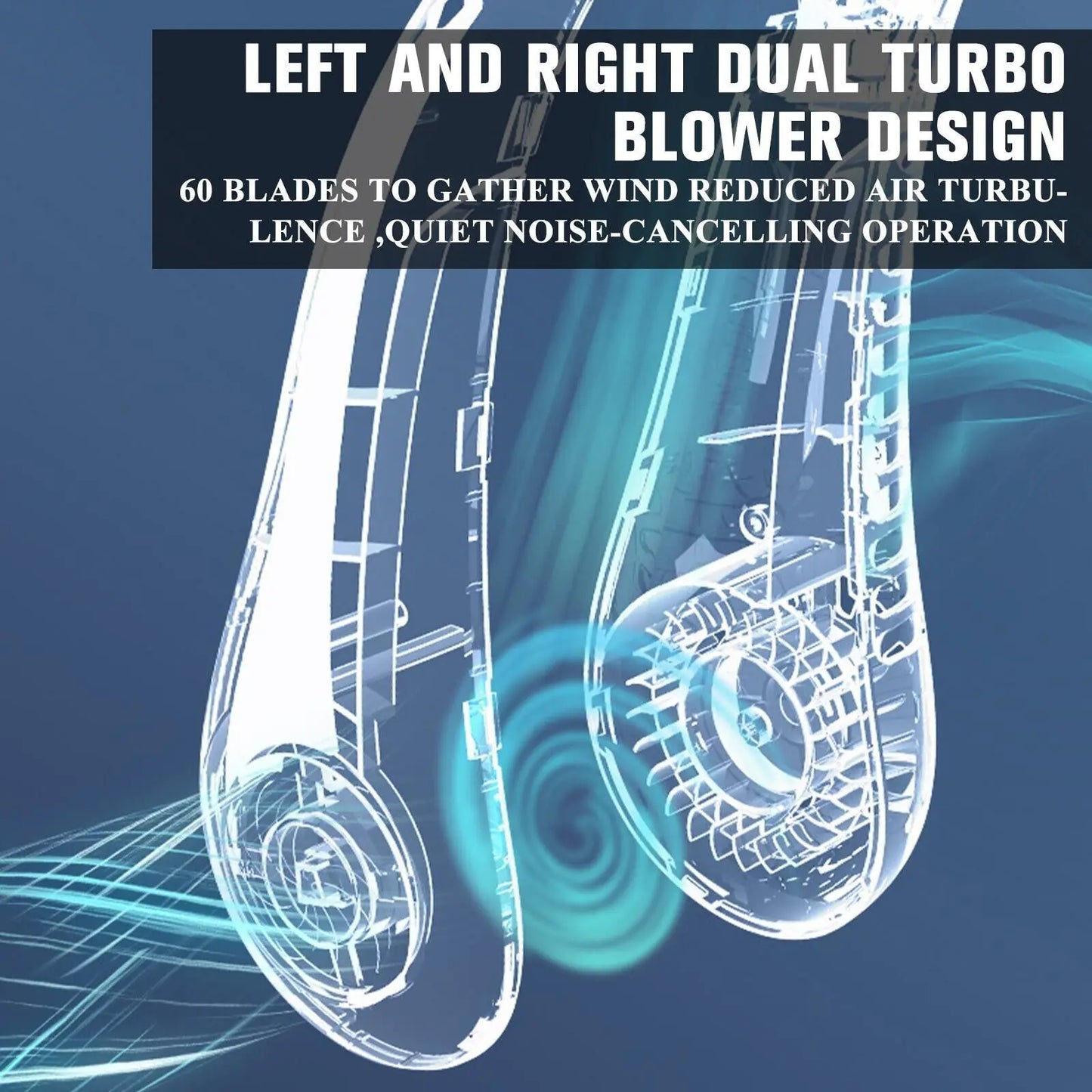 Neck-Mounted Cooling Fan