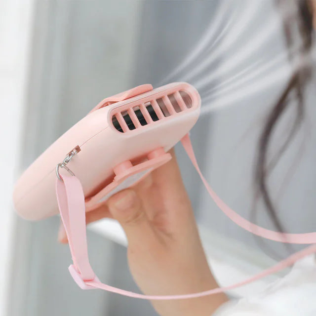 Compact Hands-Free Neck Fan