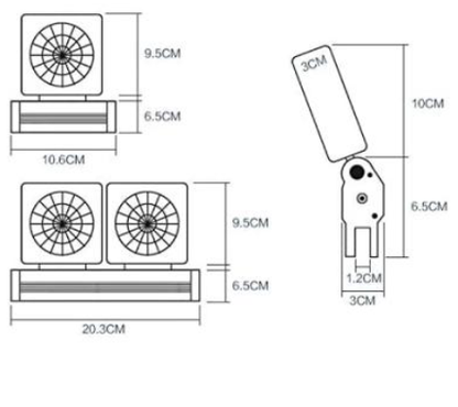 LONDAFISH Dual-Fan Aquarium Chiller