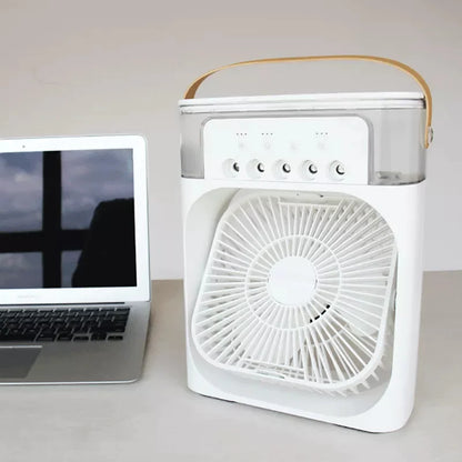 3-in-1 Desk Humidifier Fan & Air Cooler