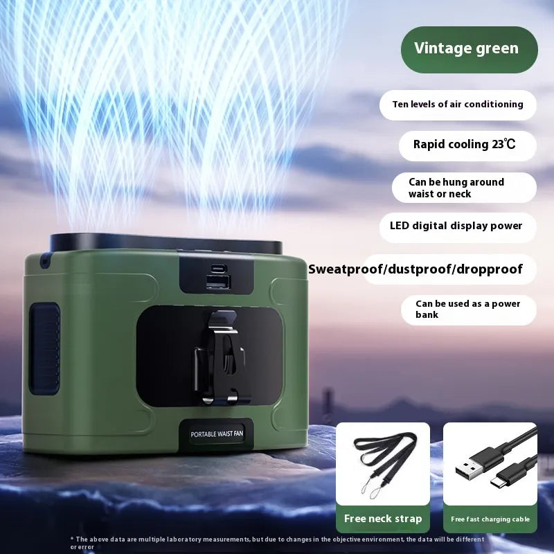 Portable Emergency Multi-Purpose Fan