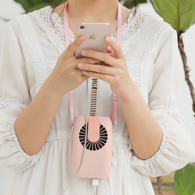 Compact Hands-Free Neck Fan